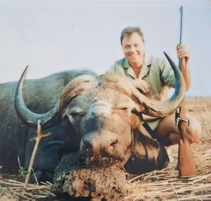 A fine white blesbuck taken on the grasslands