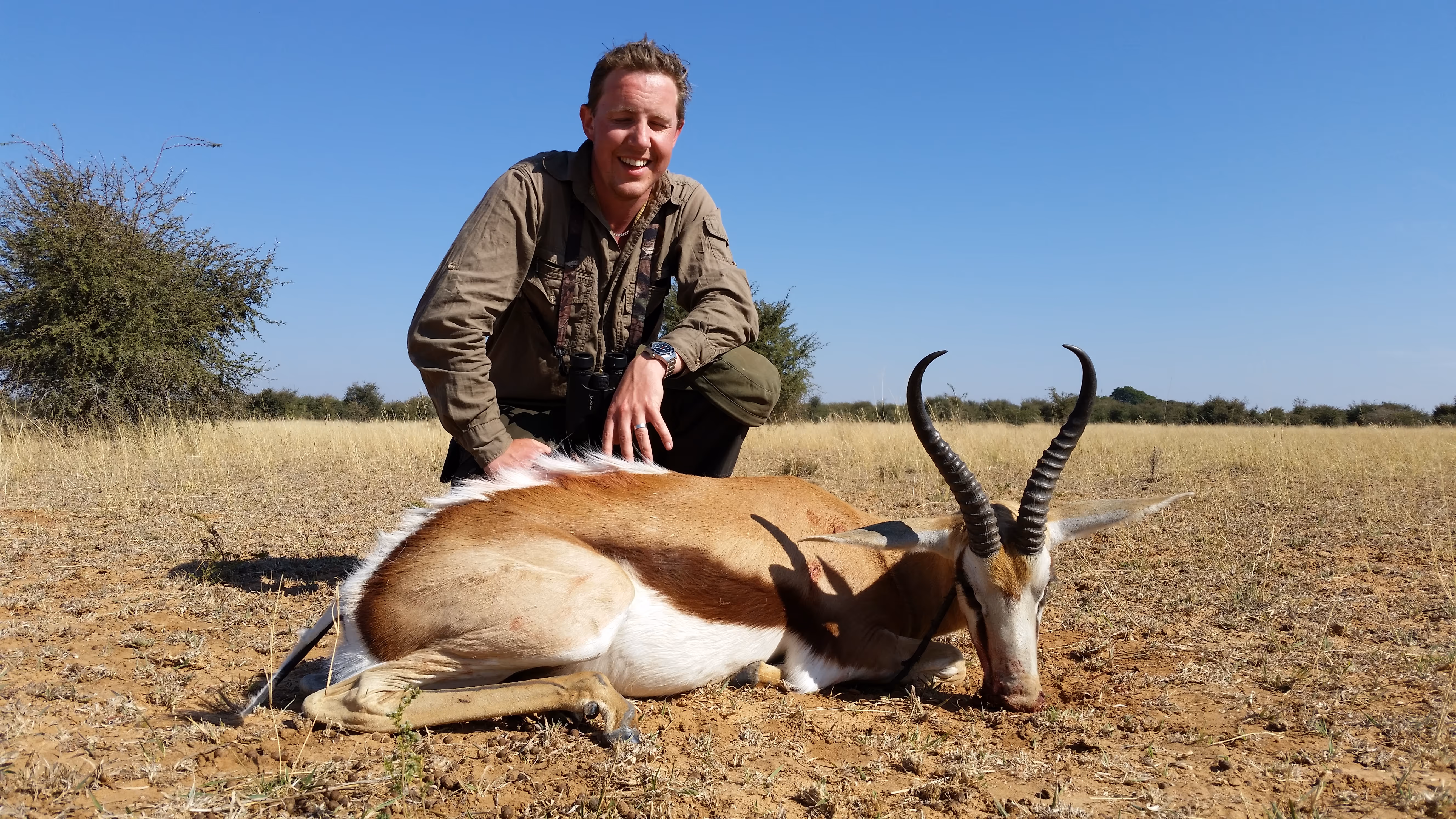 A plains-game hunt at first light